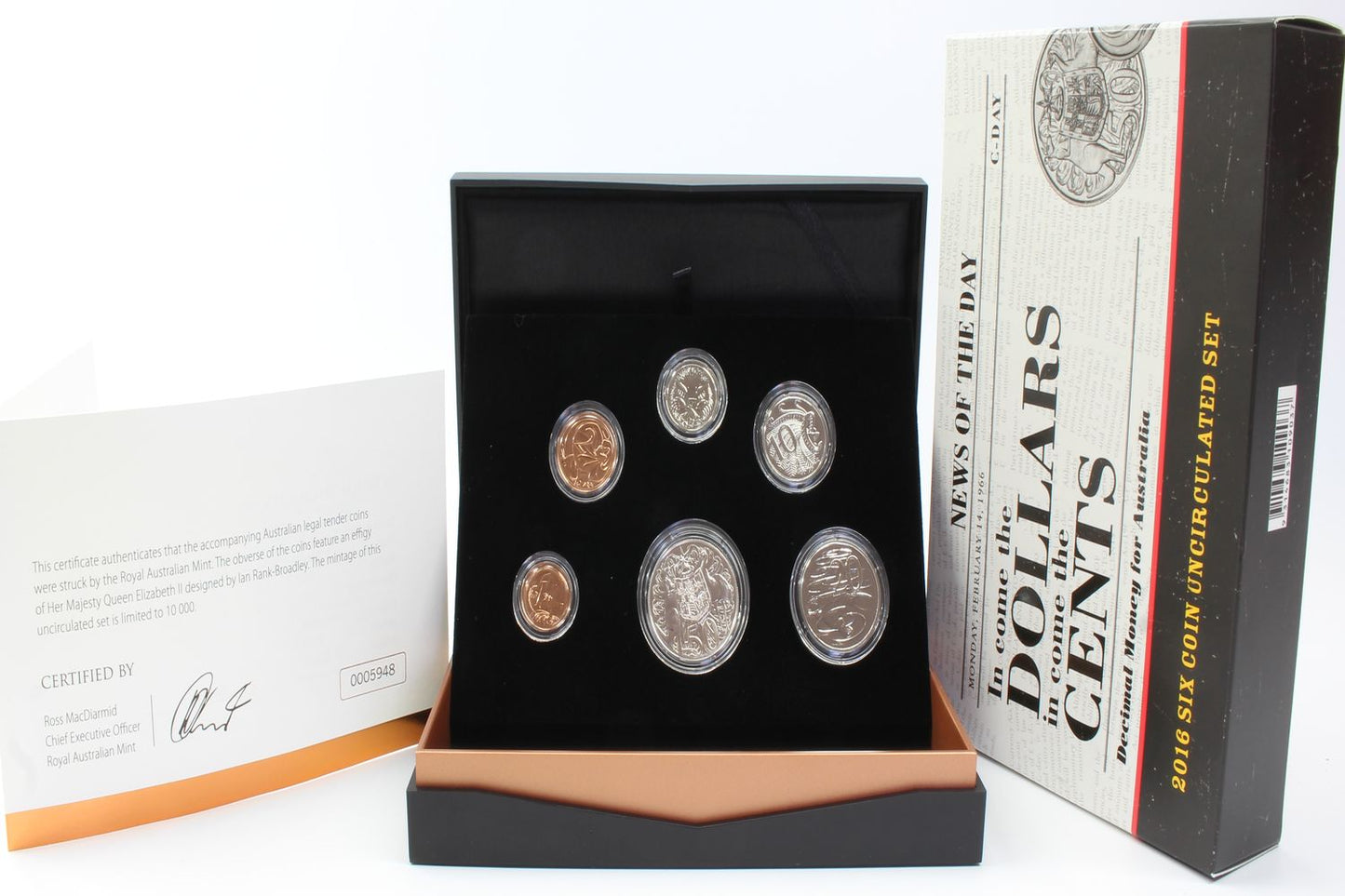 2016 Australia Mint Coin Set