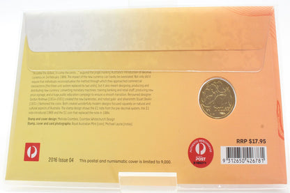 2016 Australia 50 Years Decimal Currency $1 Coin PNC