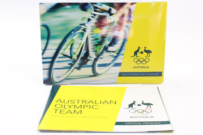 2016 Australia $2 Olympic Team Coloured UNC Coin Collection