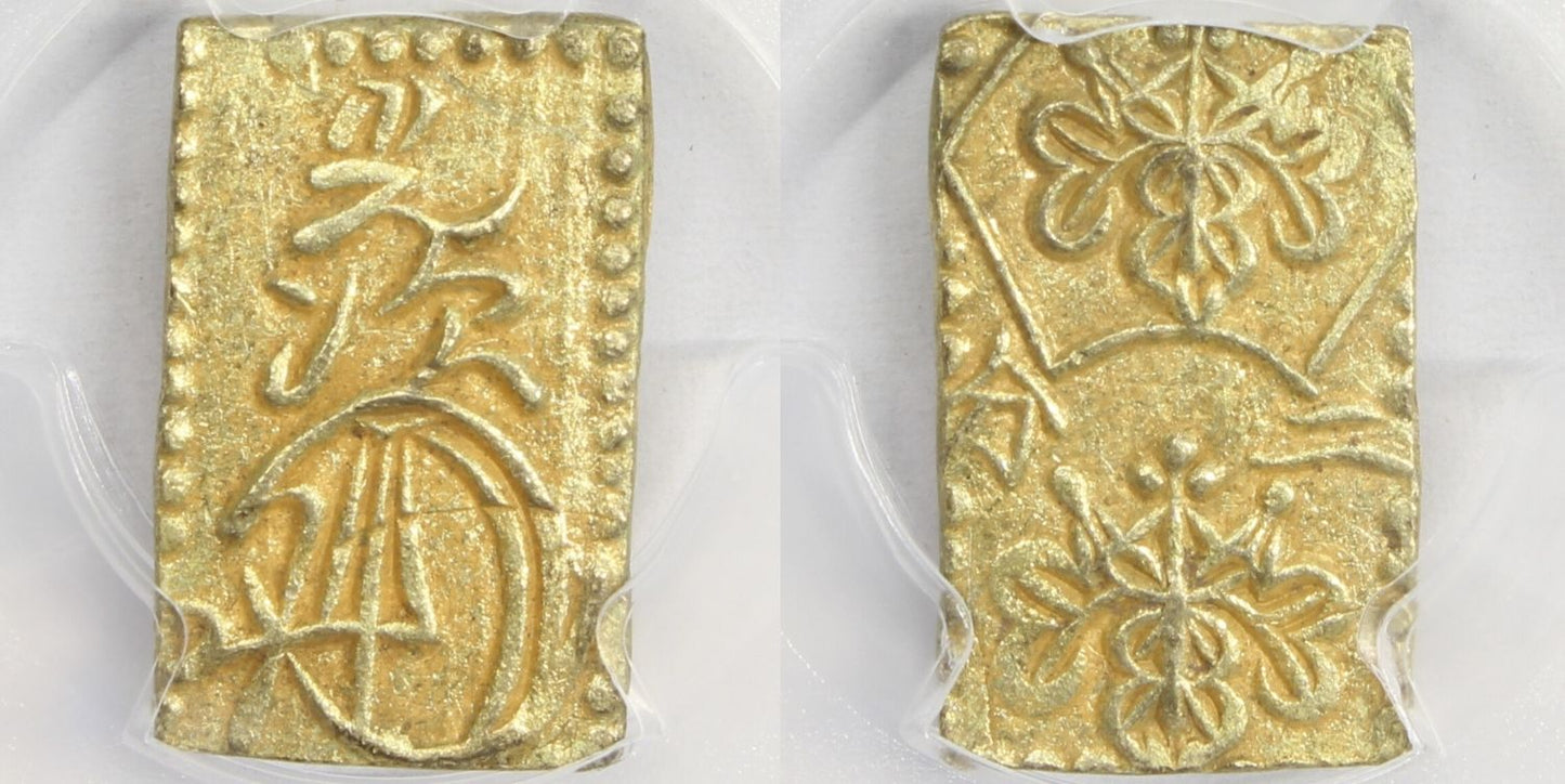 1868-69 Japan 2 BU 3.10g Gold PCGS AU Details