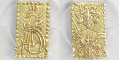 1868-69 Japan 2 BU 3.04g Gold Coin PCGS AU Details - CHOPMARKS