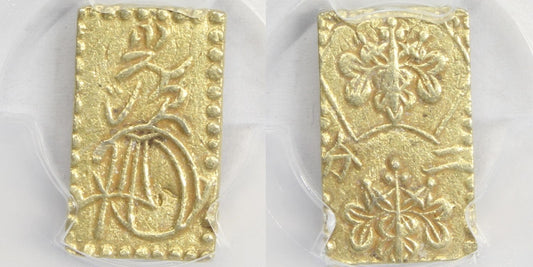1868-69 Japan 2 BU 3.04g Gold Coin PCGS AU Details - CHOPMARKS