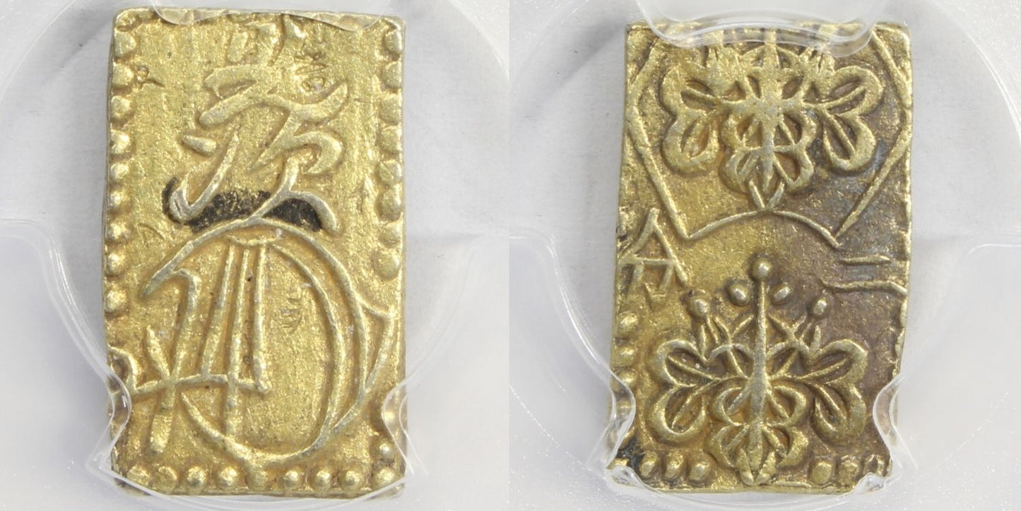 1868-69 Japan 2 BU 2.95g Gold Coin PCGS AU Details - CHOPMARKS