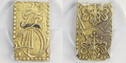 1868-69 Japan 2 BU 2.95g Gold Coin PCGS AU Details - CHOPMARKS