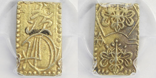 1868-69 Japan 2 BU 2.95g Gold Coin PCGS AU Details - CHOPMARKS