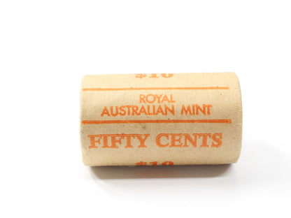1982 Australia 50 Cent RAM Mint Roll Brisbane Commonwealth Game