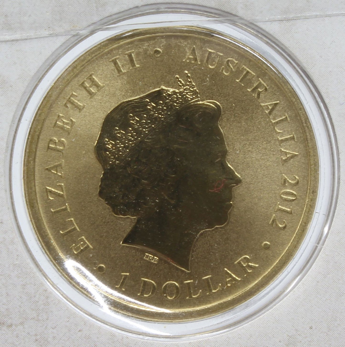 2011 Australia $1 Coin On Card X3