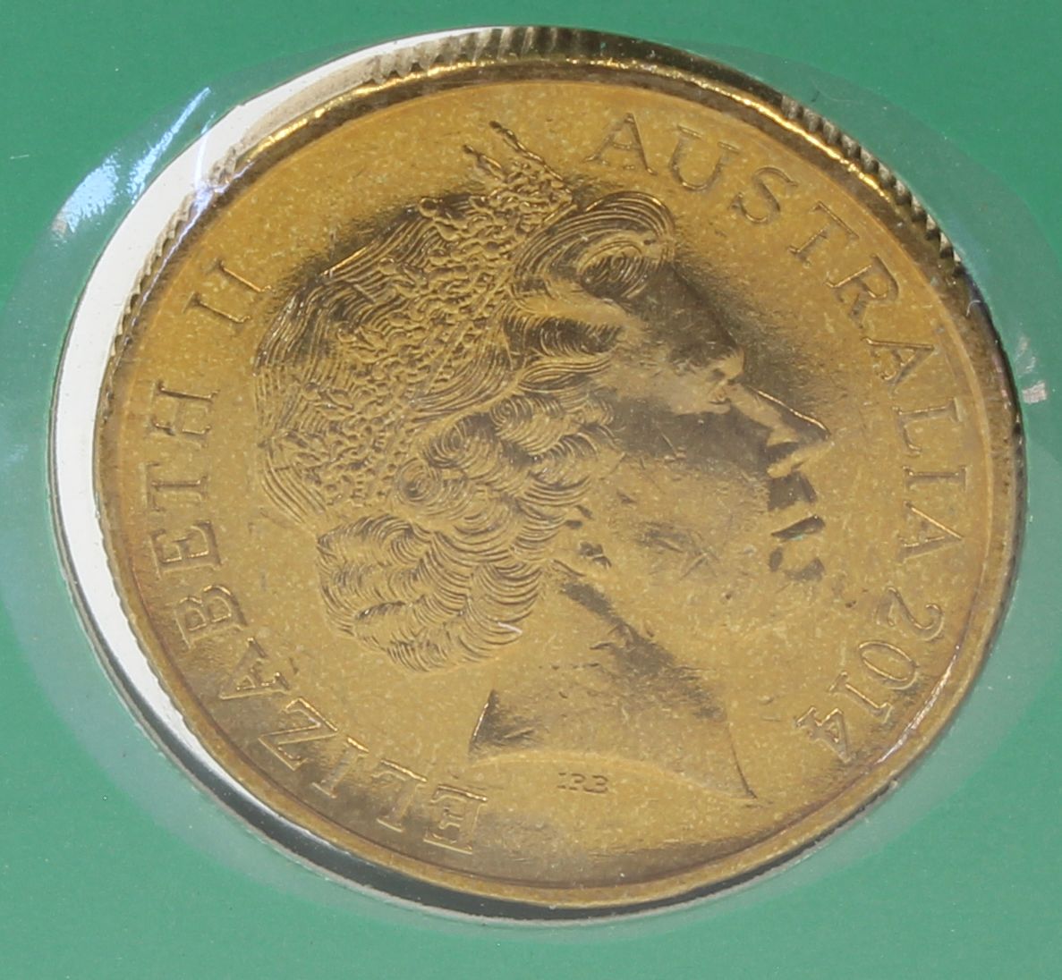 2014 Australia $1 World War I Shrine of Remembrance & Albany Coin On Card