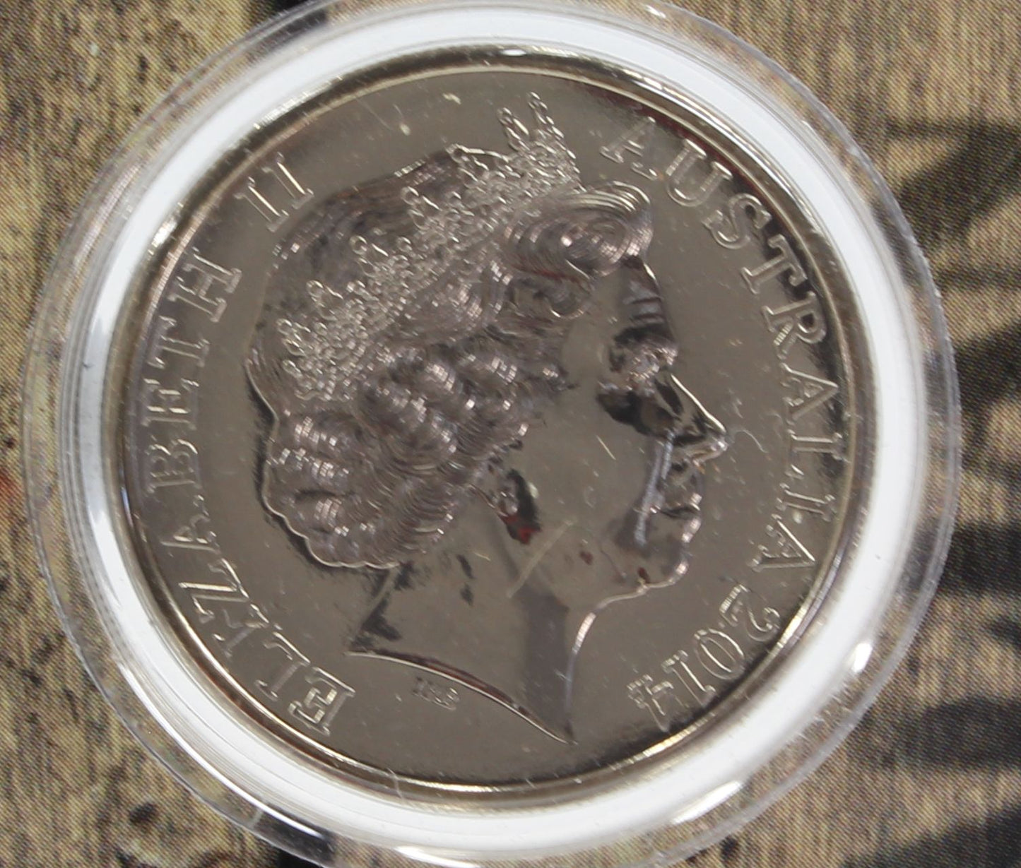 2013-2015 Australia 20 Cent Uncirculated Coin on Card X4