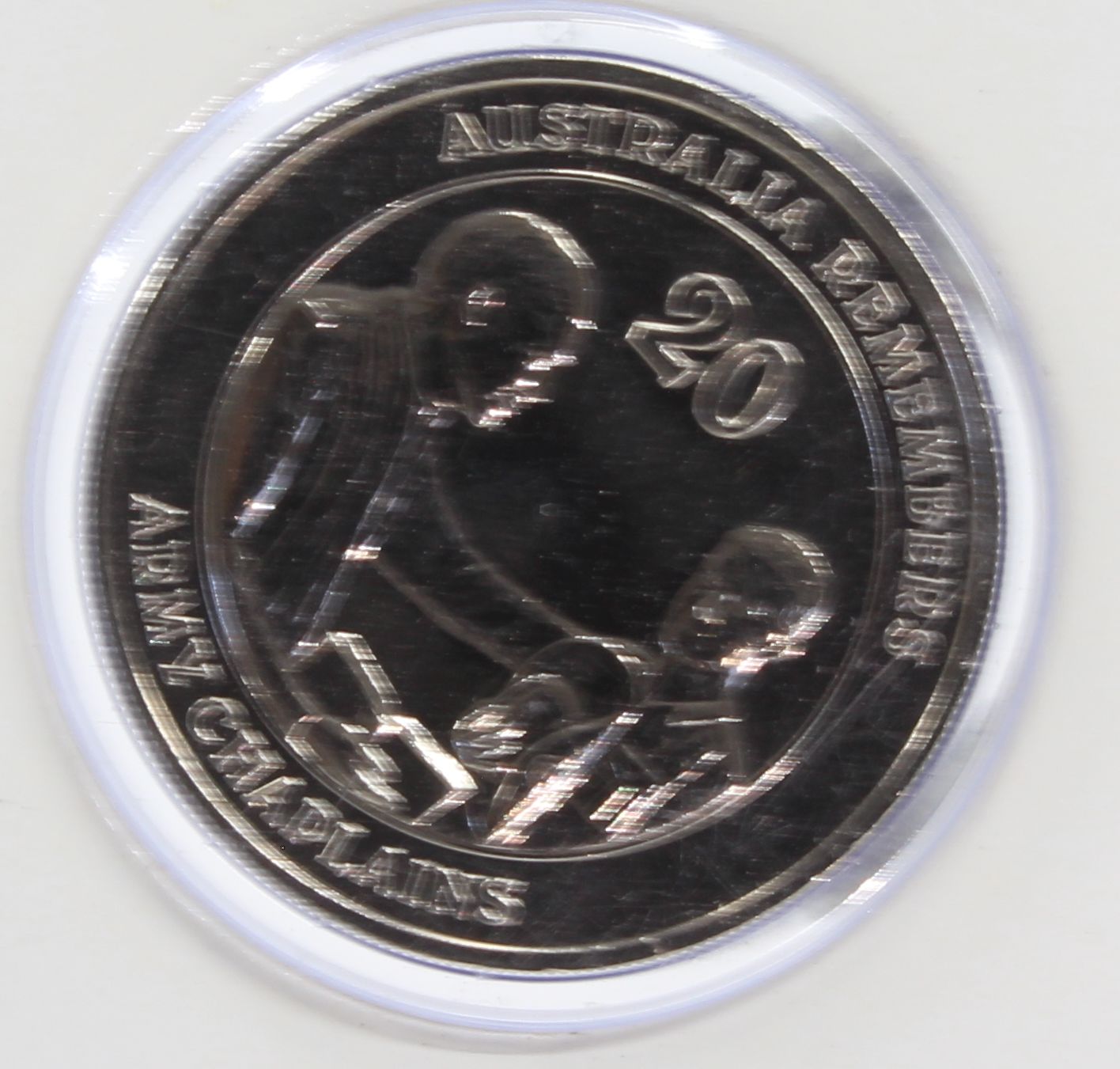 2013-2015 Australia 20 Cent Uncirculated Coin on Card X4