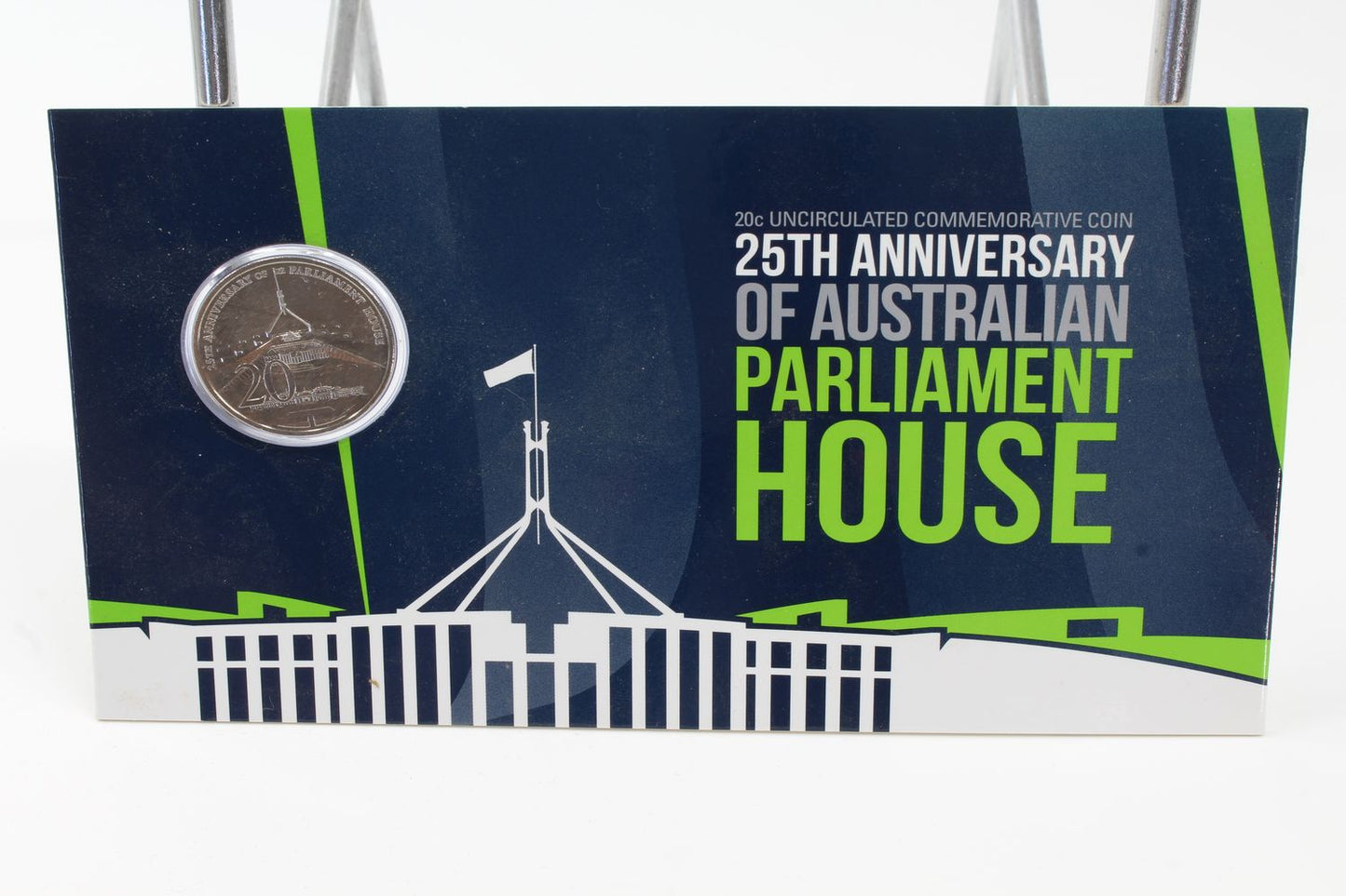 2013-2015 Australia 20 Cent Uncirculated Coin on Card X4