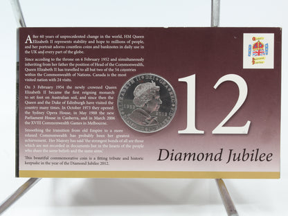 2012 United Kingdom Diamond Jubilee Commemorative Coin
