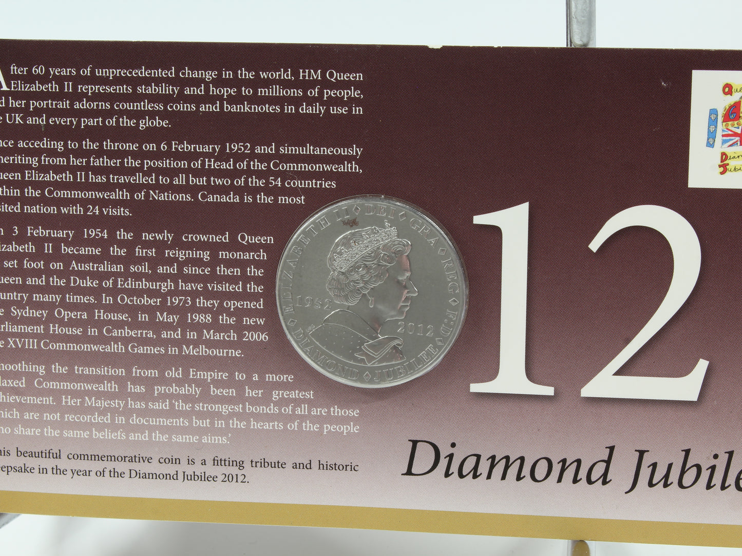 2012 United Kingdom Diamond Jubilee Commemorative Coin