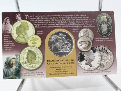 2012 United Kingdom Diamond Jubilee Commemorative Coin