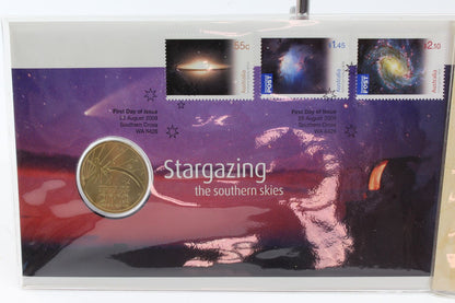 2009 & 2011 Australia Uncirculated Coin on Card X 2