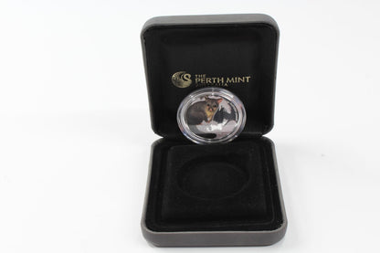 2013 Australia 50 Cent Bush Babies II Possum  1/2 Oz Silver Proof Coin