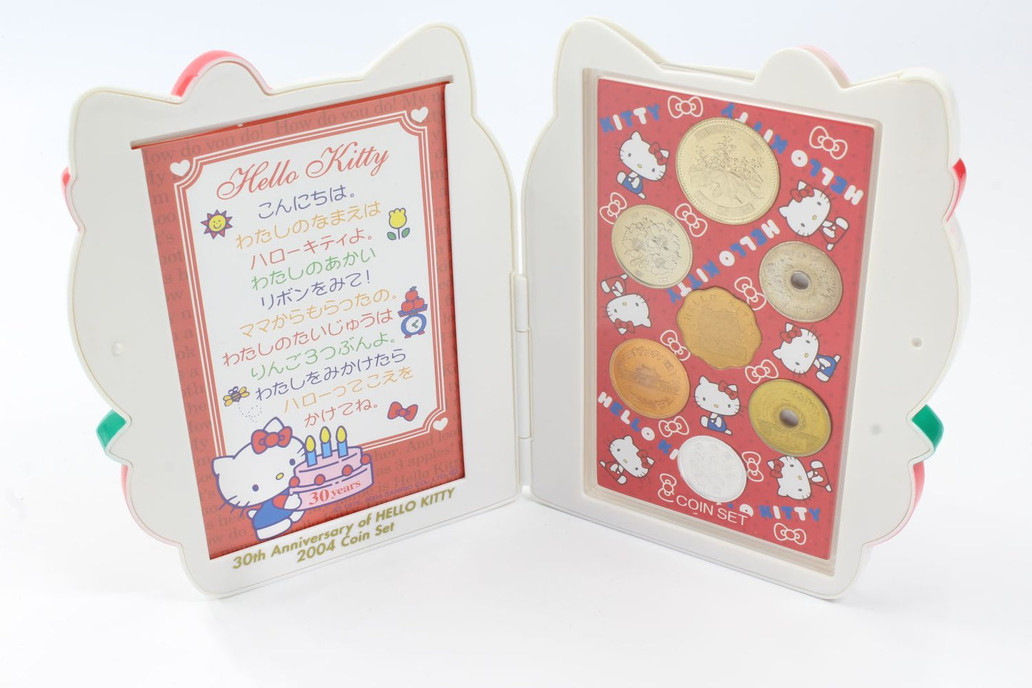 2004 Japan 30th Anniversary of Hello Kitty Mint Coin Set