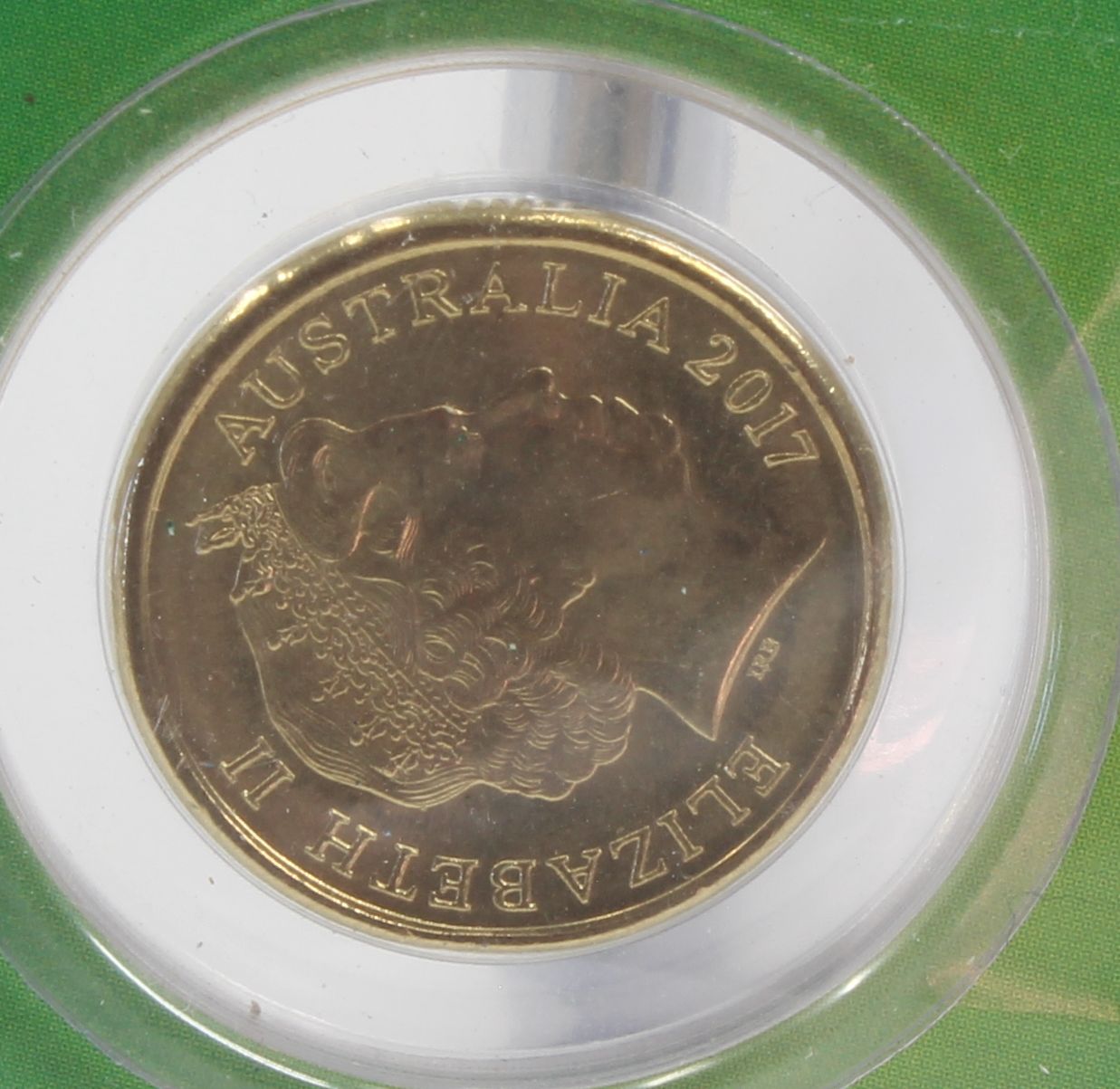 2017 Australia $2 Lest we Forget Coloured Coin on Card