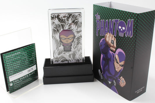 2023 Tuvalu $1 The Phantom 1Oz Silver Minted Mini Coin