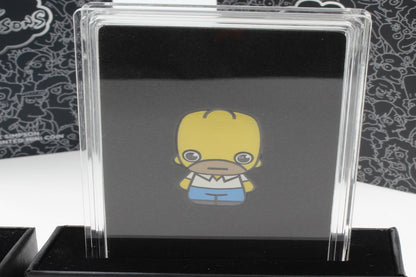 2022 Tuvalu $1 The Simpson Homer & Merge 1Oz Silver Minted Mini Coin