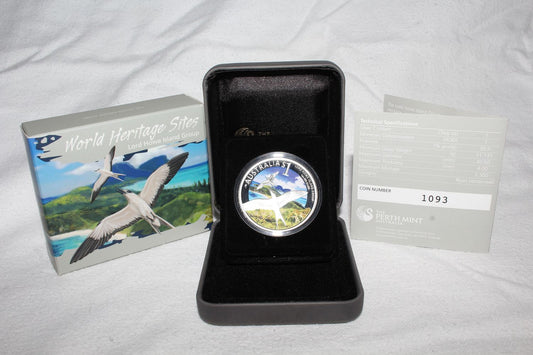 2013 AUSTRALIA Lord Howe Island Group One Dollar 1oz Silver Proof Coin