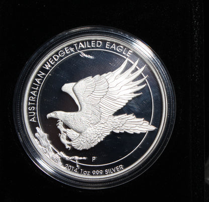 2014 $1 Australian Wedge Tailed Eagle 1oz Silver Proof Coin