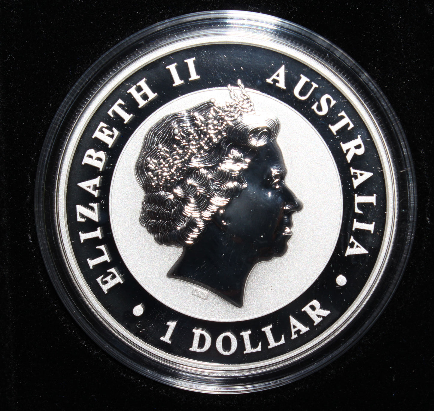 2014 KANGAROO Berlin Show World Money Fair 1oz Silver Coloured Coin - Perth Mint