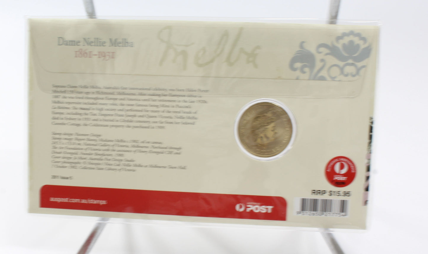 2010-2011 & 2013 Australia $1 Uncirculated Coin On Card