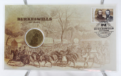 2010-2011 & 2013 Australia $1 Uncirculated Coin On Card