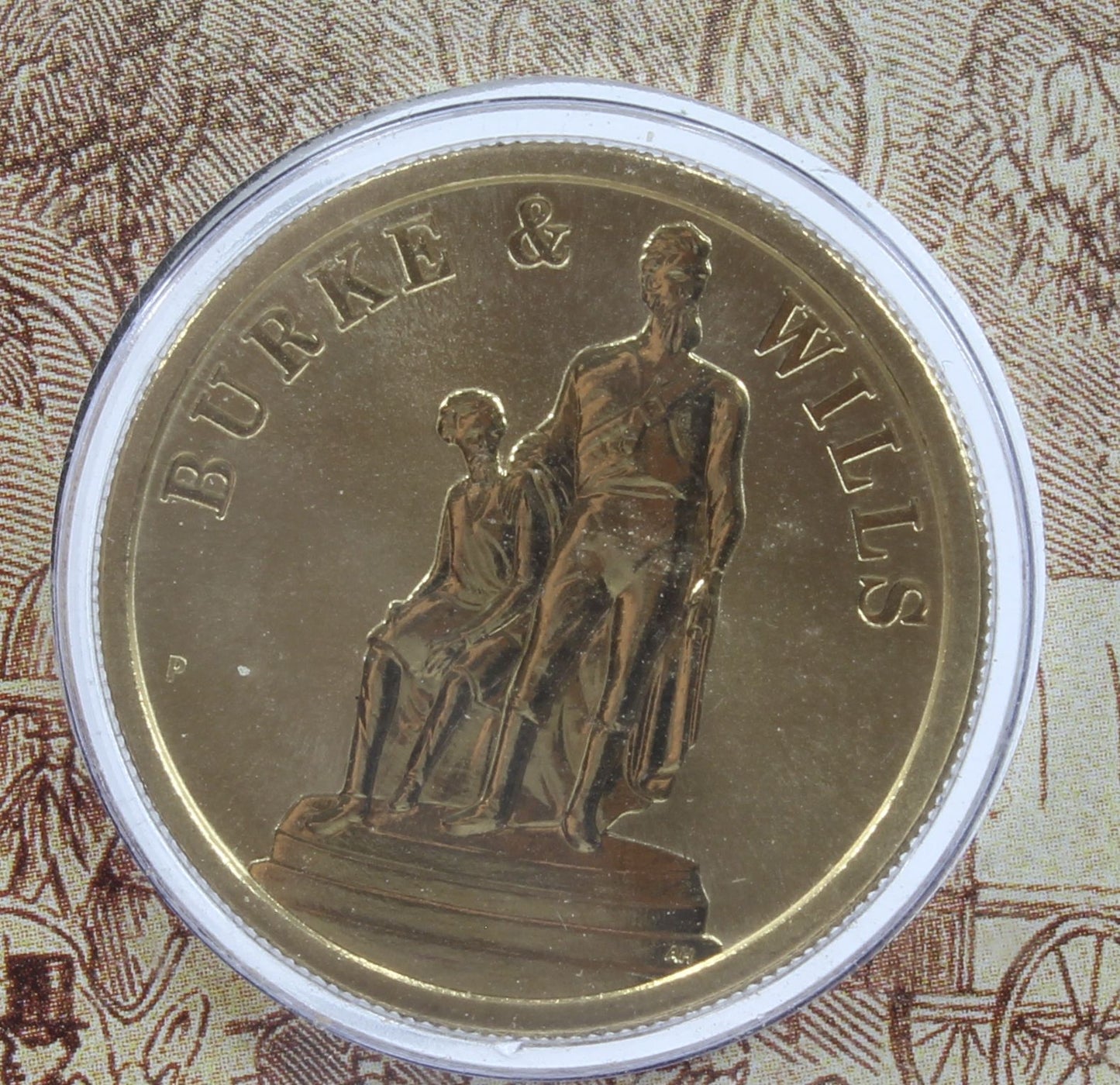 2010-2011 & 2013 Australia $1 Uncirculated Coin On Card