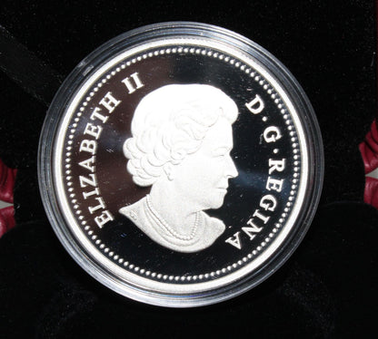 2015 Canada Silver 1 Oz 999 Beaver at Work $20 Proof Colored Coin