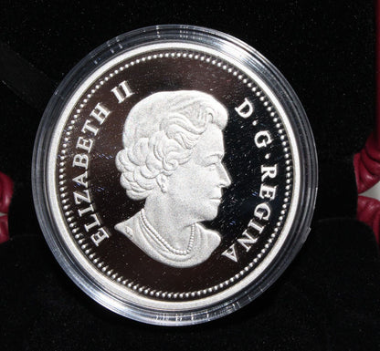 2014 Canada Silver 1 Oz Celebrating Emily Carr $20 Proof Colored Coin