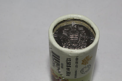 2015 Canada Royal Canadian Mint 50 Cent Uncirculated Mint Roll