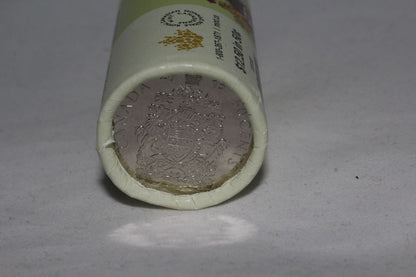 2015 Canada Royal Canadian Mint 50 Cent Uncirculated Mint Roll