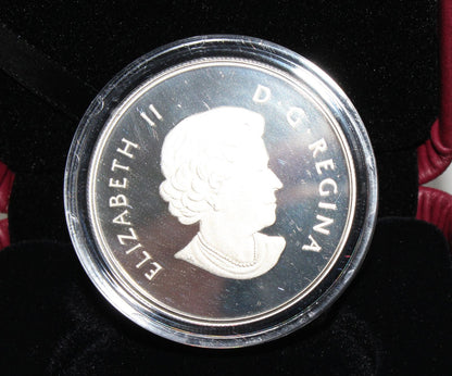 2014 Canada Silver 999 First Nations Art Salmon Proof $10 Colored Coin