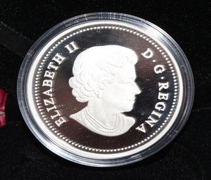 2014 Canada Silver 1 Oz 999 River Rapids $20 Proof Colored Coin