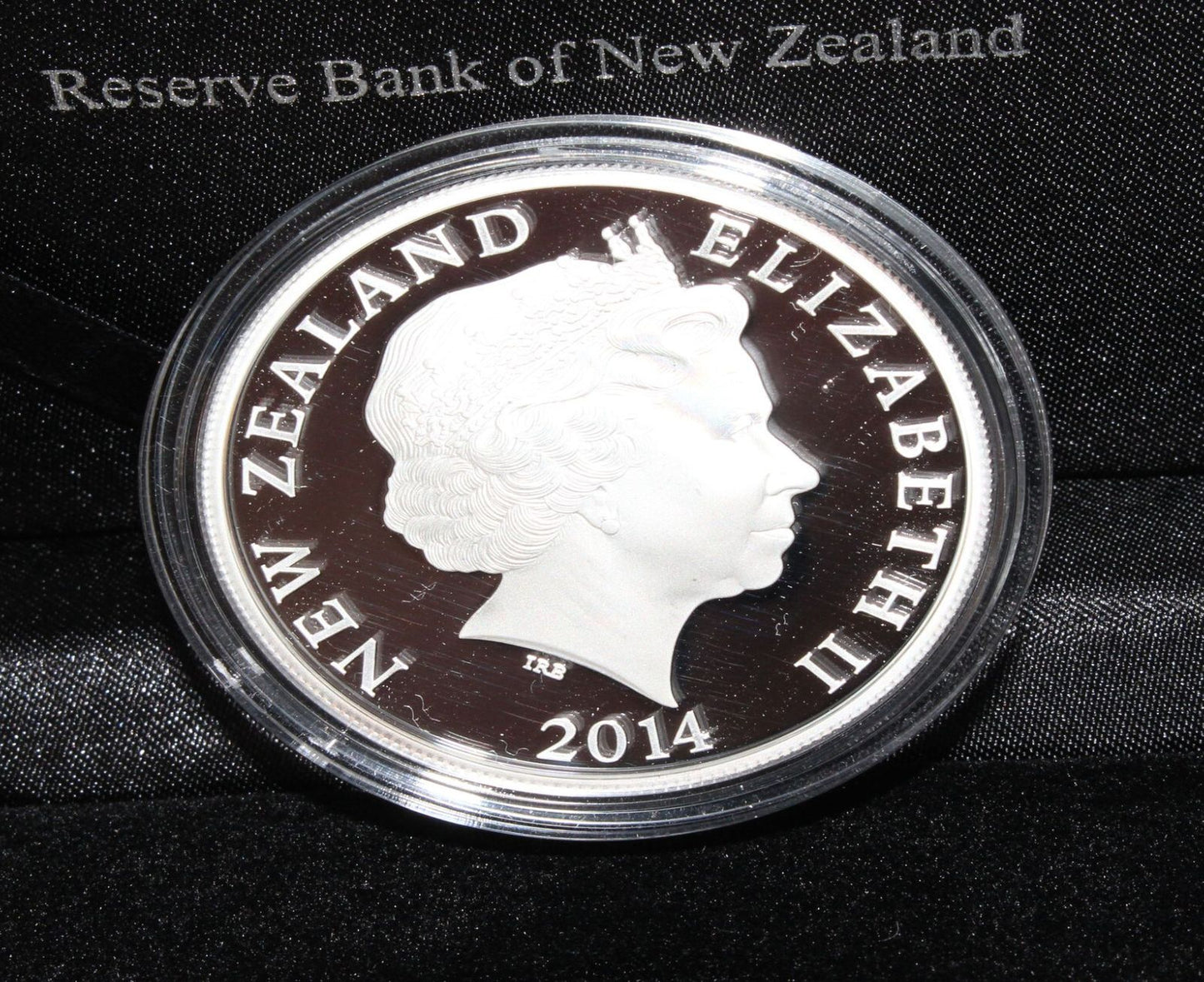 2014 New Zealand Silver 1 Oz 999 Papatuanuku Ranginui $1 Proof Gold Plated Coin