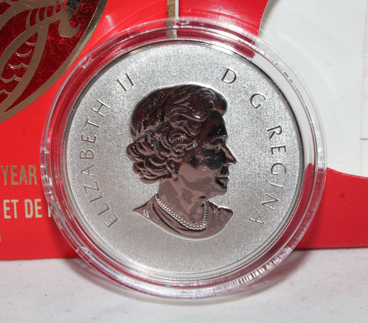 Canada 2012 Silver 999 Year of the Dragon $1 Mint Coin Pack