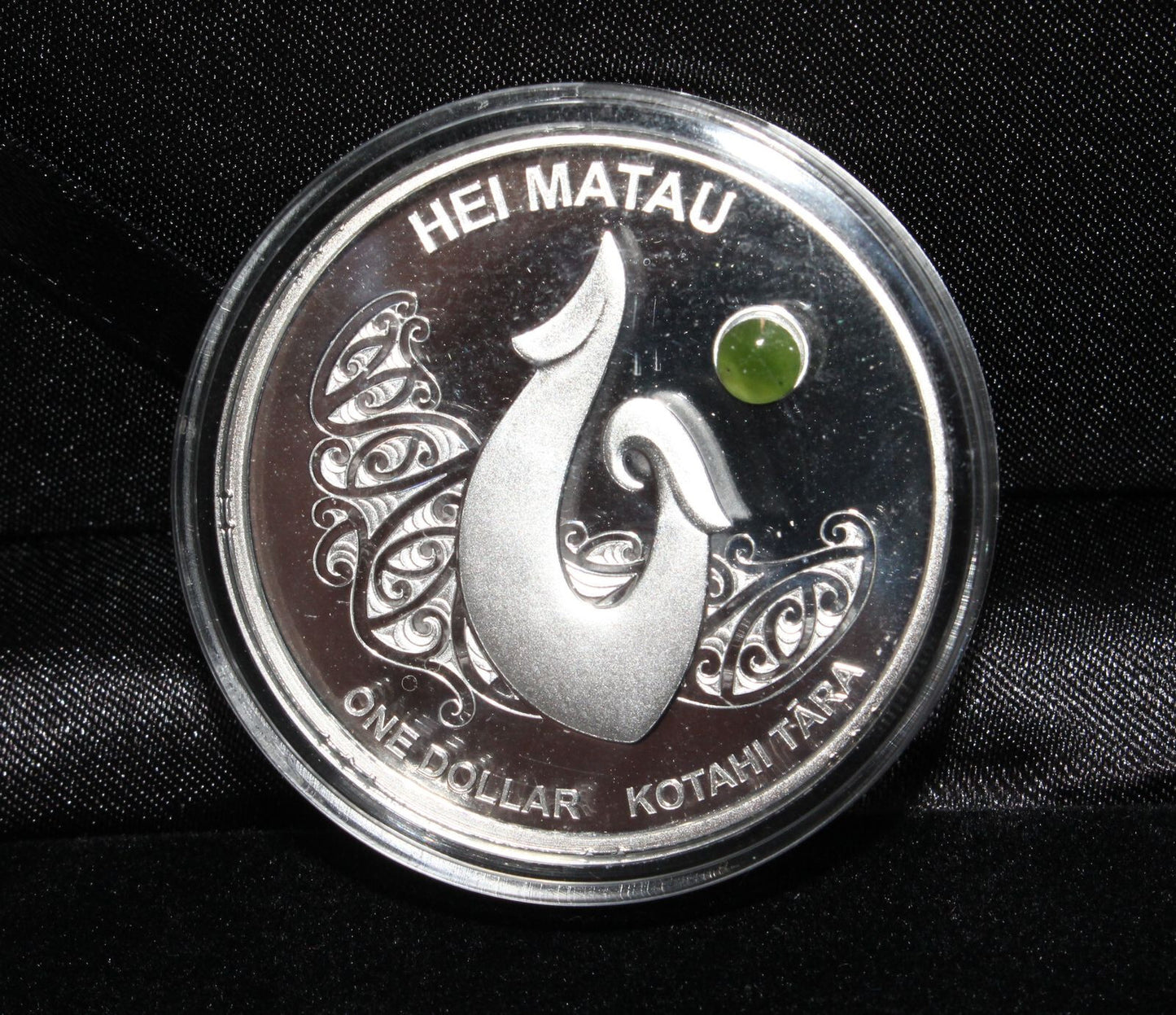 2012 New Zealand Silver 1 Oz 999 Hei Matau $1 Proof Coin
