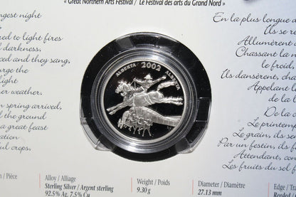 2016 Canada Batman2002 Canada Calgary Stampede Festivals Silver Proof 50 Cent Carded Coin