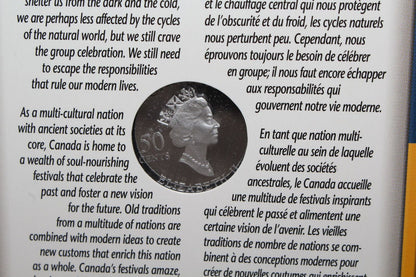 2016 Canada Batman2002 Canada Calgary Stampede Festivals Silver Proof 50 Cent Carded Coin
