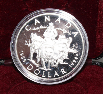 1994 Canada Silver Royal Mounted Police Proof $1 Coin