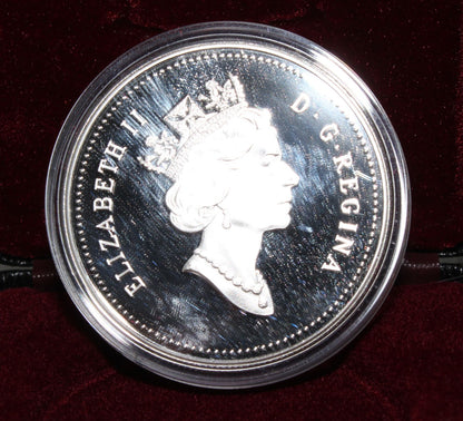 1994 Canada Silver Royal Mounted Police Proof $1 Coin