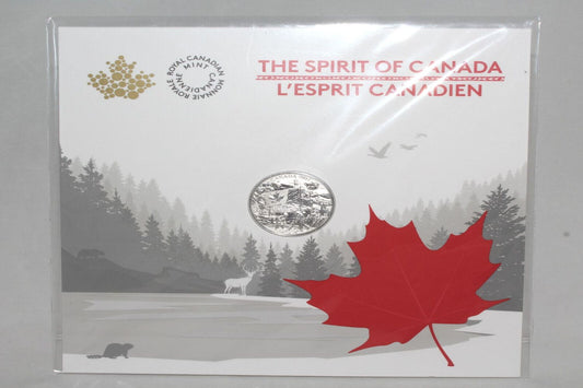 2017 Canada Silver 999 Spirit of Canada $3 Carded Coin