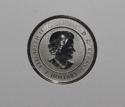 2017 Canada Silver 999 Spirit of Canada $3 Carded Coin