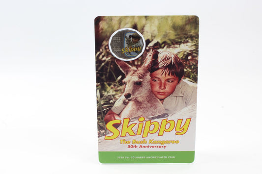 2022 Australia $1 Bicentenary of Royal Agricultural Coloured Coin On Card