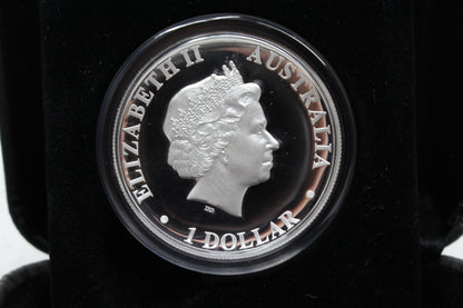 2012 Kookaburra 1oz Silver Proof High Relief Coin - Perth Mint