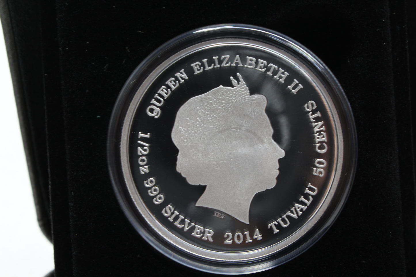 2014 50c Mother's Love Giraffe 1/2oz Silver Proof Coin
