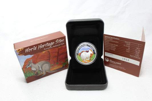 2013 World Heritage Sites – Purnululu - 1oz $1 Silver Proof Coin ANDA