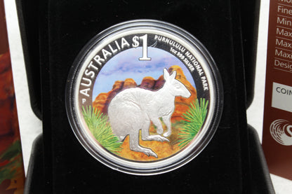 2013 World Heritage Sites – Purnululu - 1oz $1 Silver Proof Coin ANDA